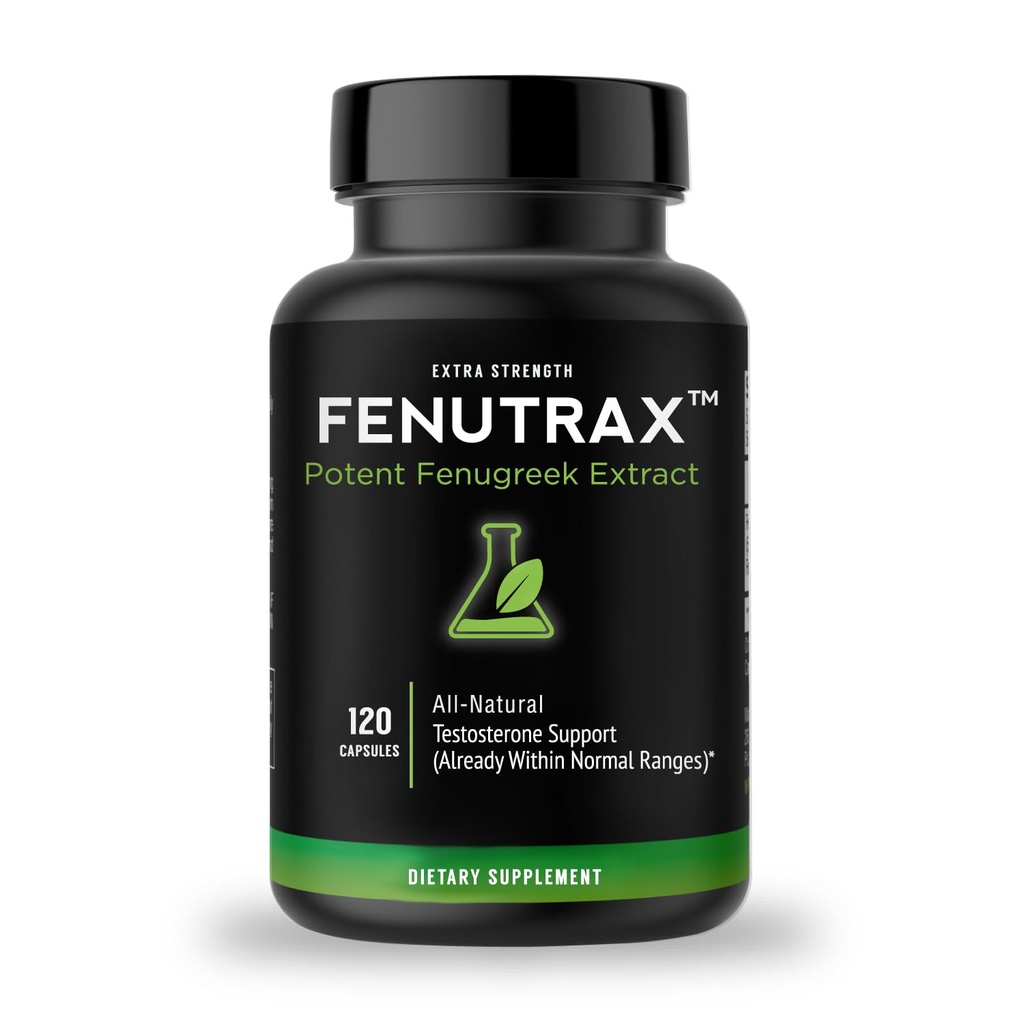 VitaMonk FenuTraxTM Fenegriek Extract 2 maanden aanbod - sterker dan testofen voor mannen - Fenegriek zaadextract - spiergroei, energie, en drive ondersteuning