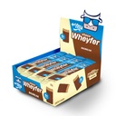 Mais Mu - Chocowheyfer Proteico Protein Snack Bar - Vanilla Flavor - 25g - With Concentrated Whey - Contains 12 Units | 6g Protein, Zero Added Sugars, Crunchy, Guilt-Free Eating