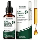 Somara Bone Density Complex Liquid – Calcium, Magnesium, Vitamin D3, K2, Organic Algae Calcium