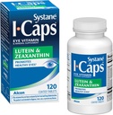 Systane ICaps Eye Vitamin & Mineraal Supplement, Luteïne & Zeaxanthine Formule, 120 gecoate tabletten