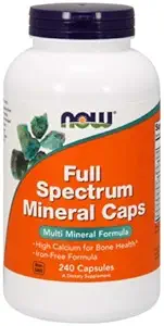 Nu Foods Full Spectrum Mineral, 240 caps (3 Pack)