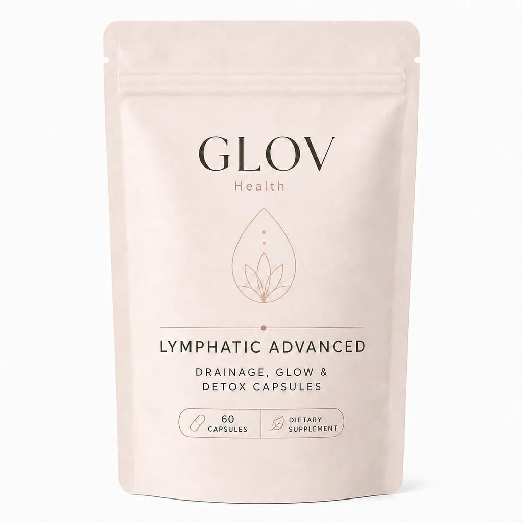 Glov Lymphatic Advanced Drainage Capsules, Botanical Formula, 60 Capsules | Plant-Based Daily Supplement with Botanical Ingredients, Antioxidant Blend & Herbal Formula for Everyday Wellness Routine
