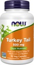 NU Foods Supplementen, Turkije staart 500 mg, Super Paddestoel, Gemaakt met biologische Turkije staart paddo en Mycelium, 90 Veg Capsules