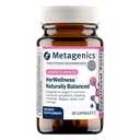 Metagenics HerWellness Naturally Balanced, 30 Capsules | Women's Hormone Support, Saffron, Licorice Root, Vitamin B6 and Chromium, Supports Bloating, Mood, Stress, Sleep and Energy
