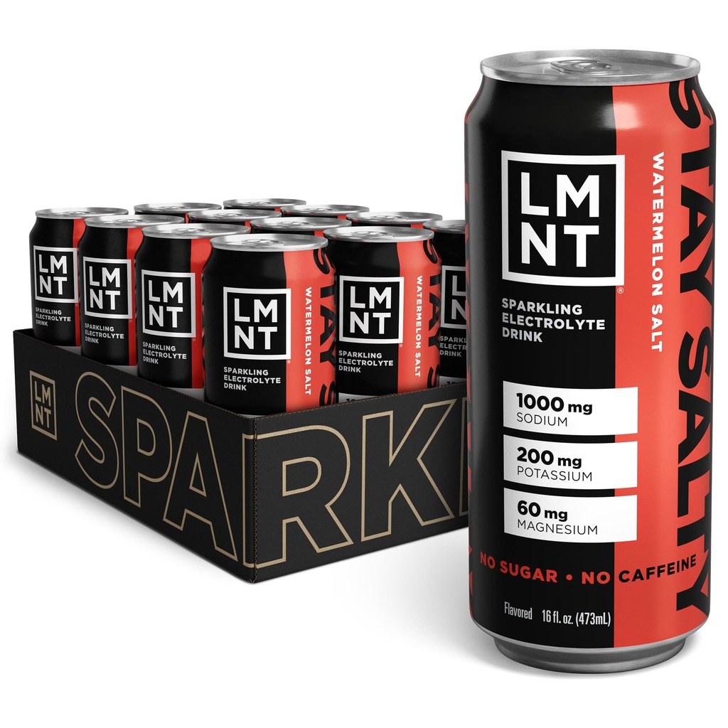 Drink LMNT Sparkling Electrolyte Drink - Watermeloen Zout