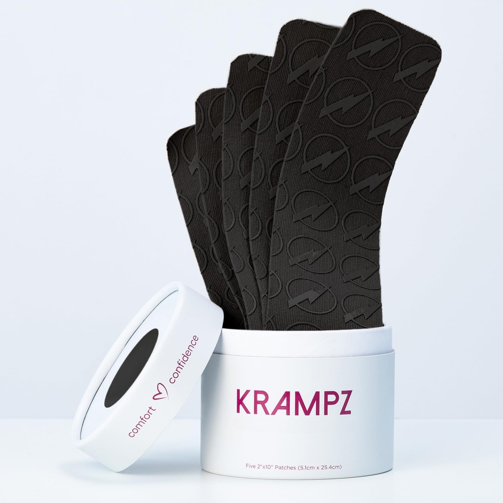 Krampz Menstrual Relief Patches, Period Wellness, and Discomfort Support for Women, Active Grip