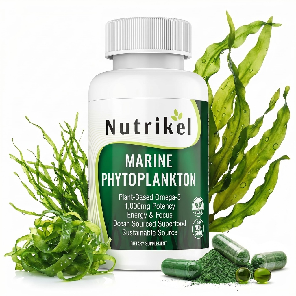 Marine Phytoplankton Omega 3 Supplement 