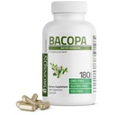 Bronson Bacopa ondersteunt gezonde hersenfunctie en geestelijke prestaties, traditionele kruiden, niet-GMO, 180 Vegetarische capsules