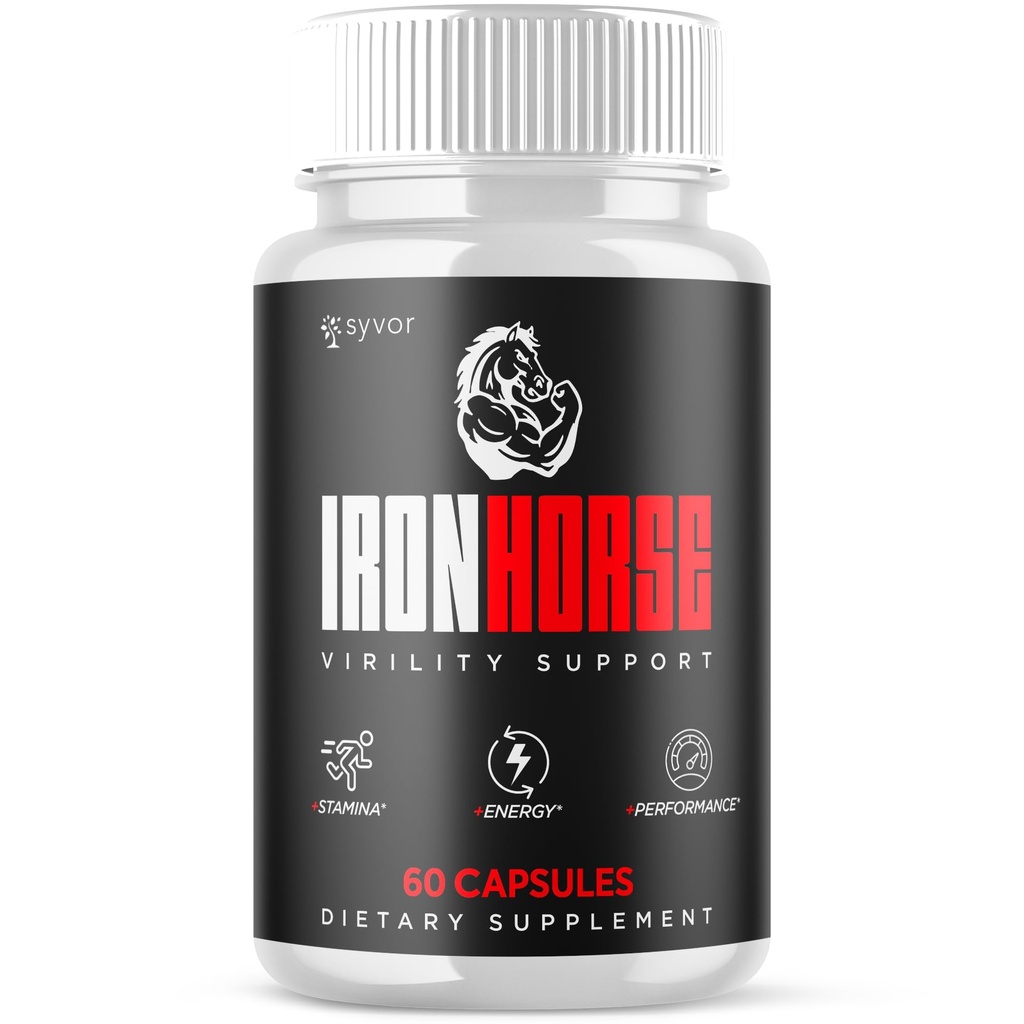 Iron Horse Supplement Pills, Official Iron Horse Supplement (60 Capsules)