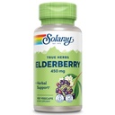 SOLARAY Elderberry Berry & Flower 450mg Ondersteuning voor algemeen welzijn Tijdens koude maanden met Flavonoïden & oleobacteriën