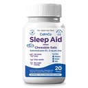 CalmCo Adult Sleep Aid Chewable Gels, Mixed Berry Flavor, 20 Count