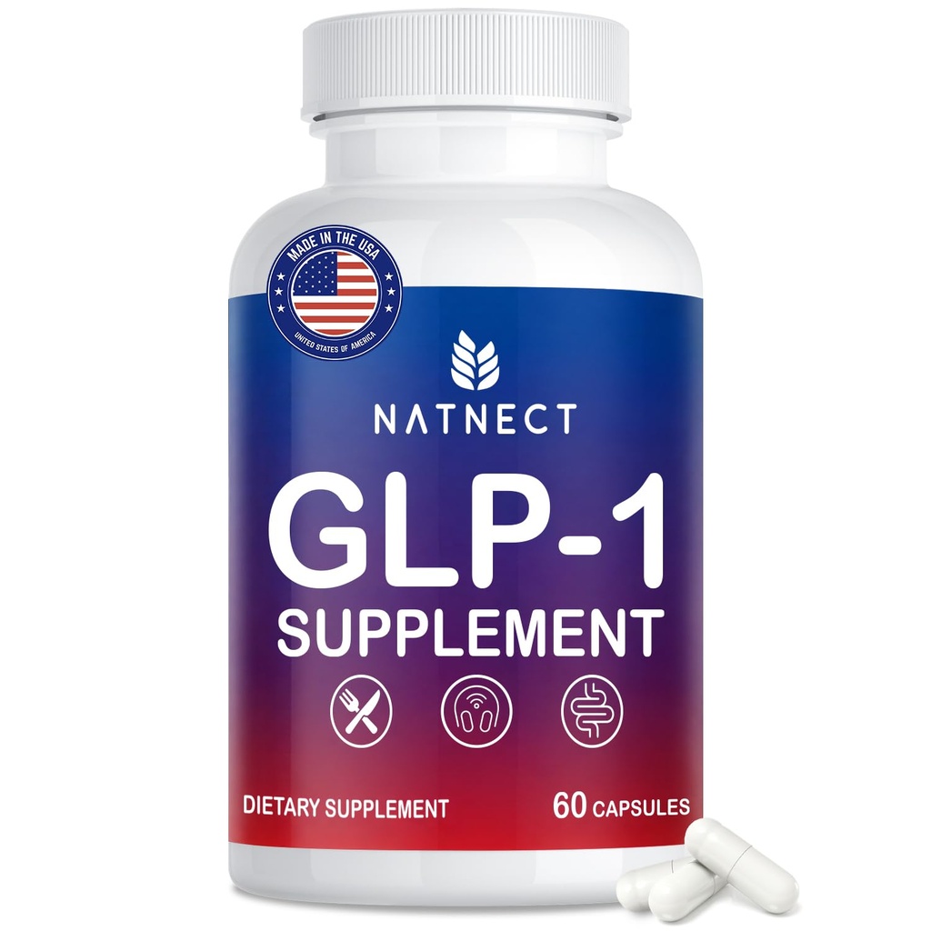 GLP-1 Supplement for Weight Loss, Appetite Control and Metabolism (60 Caps)