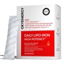 OxyEnergy Iron Powder 21mg, Iron Supplement for Women & Men, 30 Packets