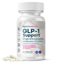 GLP-1 Support Weight Loss Probiotic Supplement - Women Men Natural Appetite Suppressant Metabolism Booster Healthy Gut Support - GLP1 Support for Hunger Control Curb Cravings & Fat Burn