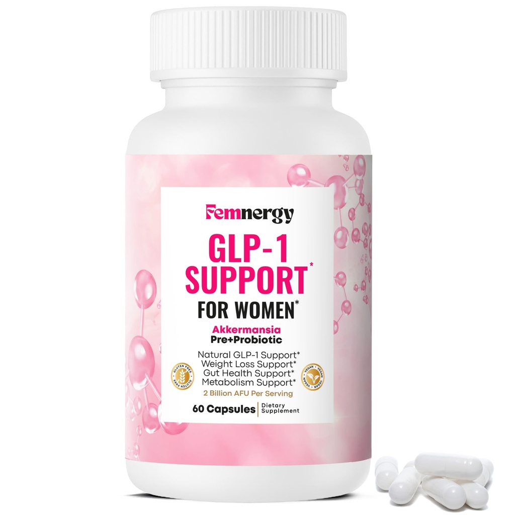 GLP-1 Support Weight Loss Probiotic Prebiotic Supplement for Women