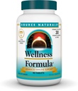 Bron Naturals Wellness Formula Bio-uitgelijnde vitamines & Herbal Defense - Immuun systeem ondersteuning Supplement & Immunity Booster* - 90 tabletten