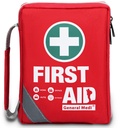 General Medi First Aid Kit - Small Compact First Aid Kit Bag(175 Piece) - Reflective Bag Design- Includes Instant Cold Pack, Emergency Blanket for Travel, Home, Office, Vehicle,Camping