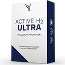 Actieve H2 Ultra Hydrogen Water Tablet - Optimaliseer Gezondheid, Ondersteuning Immuniteit en Balance Antioxidanten met Voordelen van Moleculaire Waterstof (1 Fles, 60 Tablets)