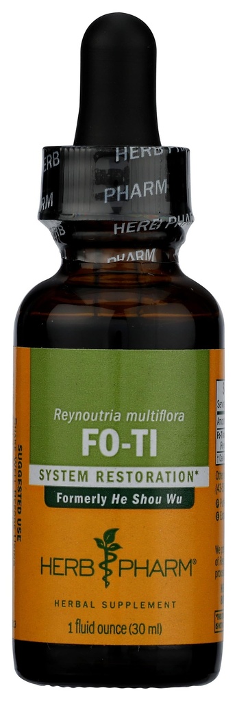 Herb Pharm He (Ho) Shou Wu Liquid Extract voor ondersteuning van het skeletspierstelsel - 1 Ounce