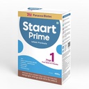 Staart Prime Infant Formula 400g | Protein (Whey: Casein) in 60:40 ratio, Prebiotics (GOS: FOS) in 9:1 ratio, Nucleotides & DHA + ARA (1:1) | No Palm Olein Oil, No Maltodextrin, No Fructose, No High Fructose Corn Syrup, No Table Sugar (Stage 1 (0-6 Months))