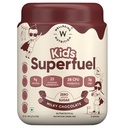 Wellbeing Nutrition Kids Superfuel 7+years |Zero Added Sugar |9g Milk Protein Isolate, 23 Vitamins & Minerals, 100mg DHA, 3g Fiber, Probiotics |Height Growth, Immunity & Brain| Chocolate, Nutrition Drink Powder, 400g