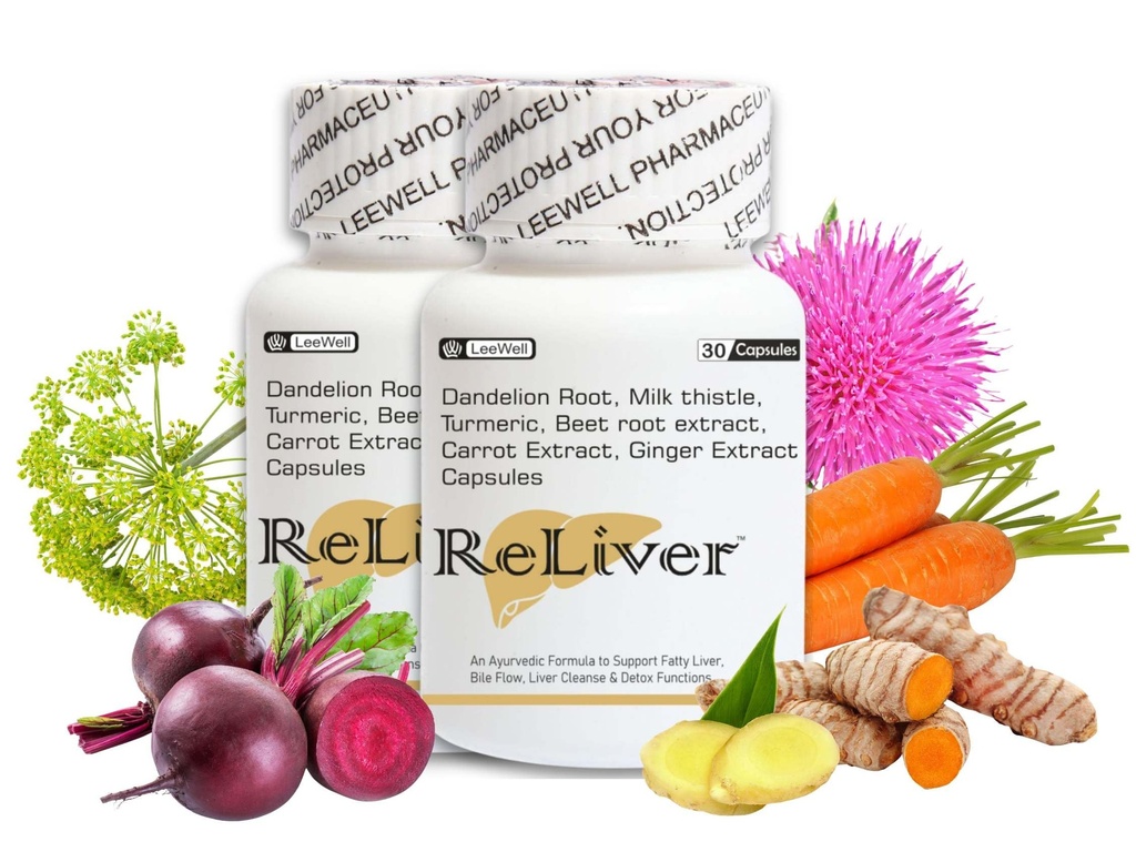 Natural Liver Detox & Digestive Support Formula, 60 Capsules