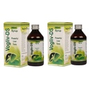 Vogue Wellness Vogliv-DS Syrup | Ayurvedic Herbal Liver Tonic for Healthy Liver, Digestion & Appetite Support | Natural Detox & Vitality Booster | 200 ml (Pack of 2)