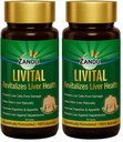 Zandu Livital Liver Detox Tablets – Clinically Proven for Liver Detox & Health Support in 2 Months | 90 Tabs X 2 | 100% Ayurvedic Formula with Bhringaraj & Guduchi | Ayurvedic Alternative to Milk Thistle