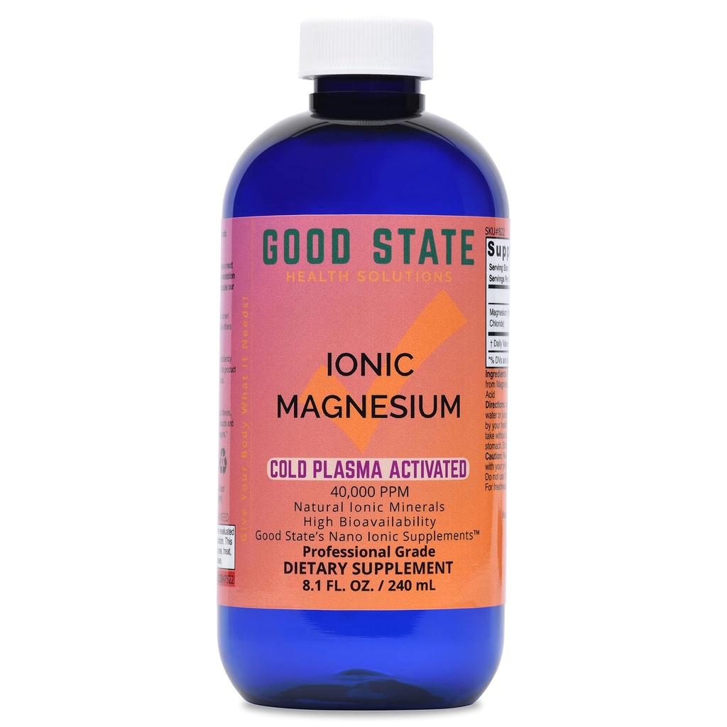 Koude Plasma-actieve Liquid Ionic Magnesium 100 mg per portie 96 porties