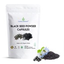 Cosmic Element 100% Pure Black Seed Powder Capsules Organic - Vegan Nigella Sativa 450mg Black Cumin Seeds per Serving- for Health - 60 Capsules