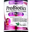 FITO MEDIC'S Lab - Probiotica voor vrouwen - 50 miljard CFU probiotica- 60 dagen Serveert s -probiotica voor spijsverteringsgezondheid- 16 - probiotica - Blend. Bevordert Digestief Evenwicht.