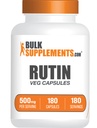 BulkSupplements.com Rutin 500mg Capsules - van Saphora Japonica, Rutin Supplement, Rutin Pillen - Antioxidanten Supplement - Vegan & Glutenvrij, 1 Capsule per portie, 180 Veg Capsules