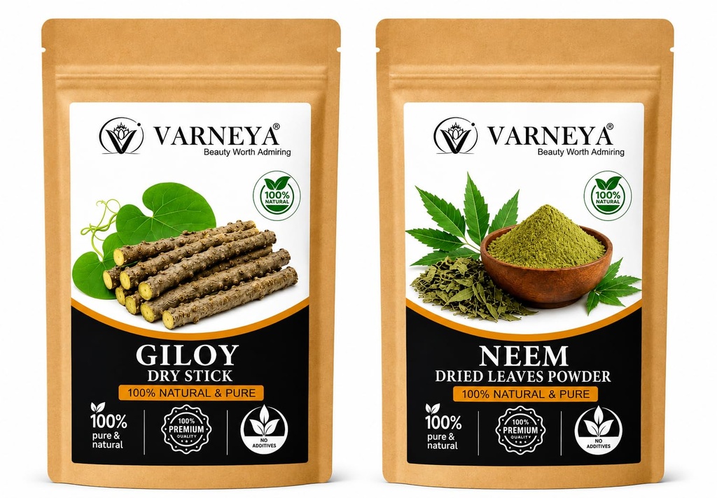 Premium Organic Ayurvedic Herbs | Giloy Neem Tea & Kadha Ingredients