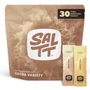 SALTT Electrolytes Powder Packets, Cocoa Variety Pack (30 Packets) - Magnesium, Kalium, Natrium, Trace Minerals - Veganistisch, Suikervrij, Glutenvrij - Reizen Essentials - Made in USA