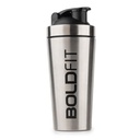 Boldfit Stainless Steel Gym Shaker Bottle Shaker Bottles for Protein Shake 100% Leakproof Guarantee Protein Shaker Sipper Bottle Pre Workout Steel Shaker With Measurement 700 ml