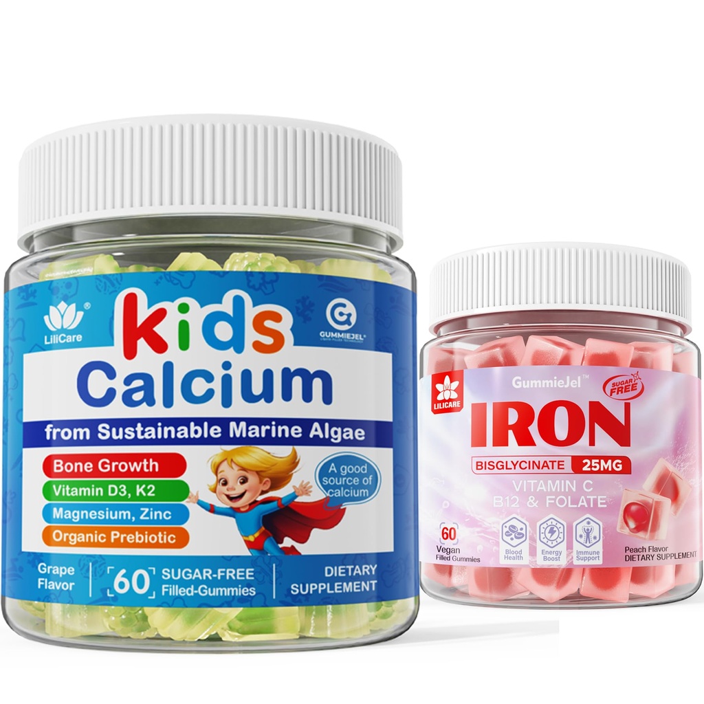 Bundel - Kids Calcium + Vegan Iron