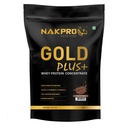 NAKPRO NUTRITION Gold Plus+ Whey Protein Concentrate | 1kg Chocolate | 25.46g Protein |Trustified Certified with Digestive Enzymes, Vitamins & Minerals