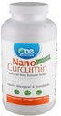 One Planet Nutrition Nano Curcumin 500 mg Veggie Capsules (120 porties), Nano voor hoge absorptie, Ondersteunt Immune Health, Non-GMO, Vegan, Glutenvrije