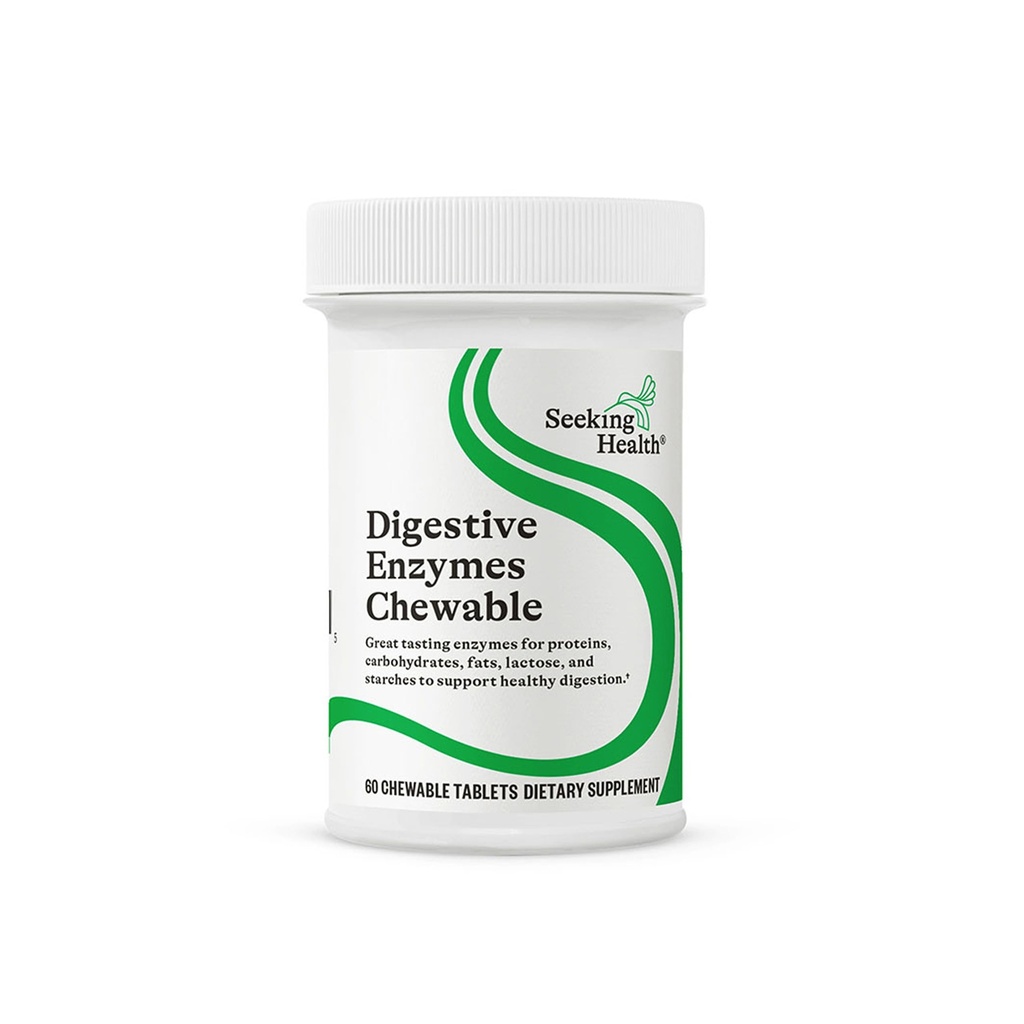 Op zoek naar Health Digestieve Enzymen Kauwbaar, Veganistisch en Vegetarisch Enzymatic Supplement ter ondersteuning van gezonde spijsvertering en spijsvertering Comfort met Amylase, Protease en Lipase (60 tabletten)