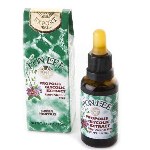 Pon Lee Brazilië Green Bee Propolis Liquid Extract Geen Alcohol 30ML 1 Pack