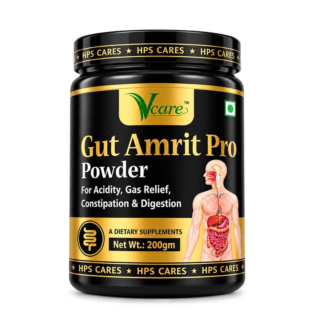 Herbal Digestive Powder 200g, Ayurvedic Digestive Supplement for Gut Wellness, Supports Digestion, Acidity & Gas Relief, Constipation Support, Natural Herbal Formula for Daily Digestive Care