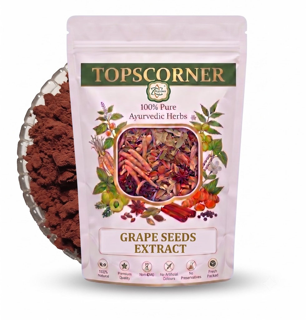 Grape seed extract, 100 Grams Pack