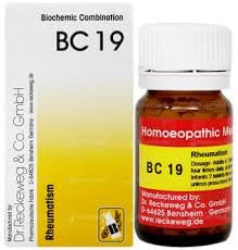 Bio Combination 19 (Bc 19) Tablets Bone, Joint and Muscle Care/Skin Care Pack Of 3 |re110|