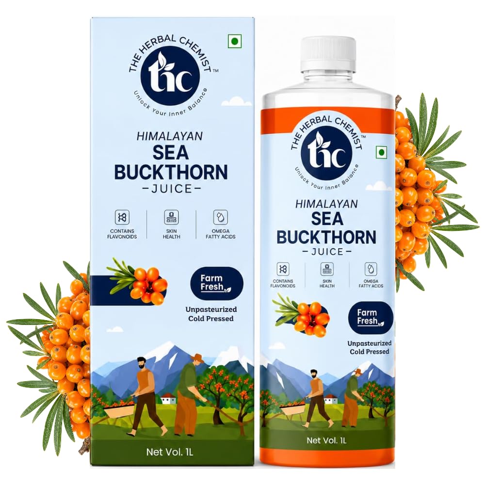 The Herbal Chemist Himalayan Sea Buckthorn Juice (1 Litre)