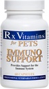 Rx Vitaminen voor Huisdieren Immuno Ondersteuning voor honden en katten - Immuunsysteem Ondersteuning - Help Hersenfunctie Bones Spieren Stress & Veroudering - 60 Capsules
