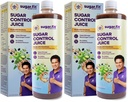 Sugar.fit Active Sugar Control Juice, 100% natural herbal juice with Karela, Jamun, Aloevera, Gurmar helps manage blood sugar, boost metabolism and support weight management, no added sugar - 1L (Pack of 2)