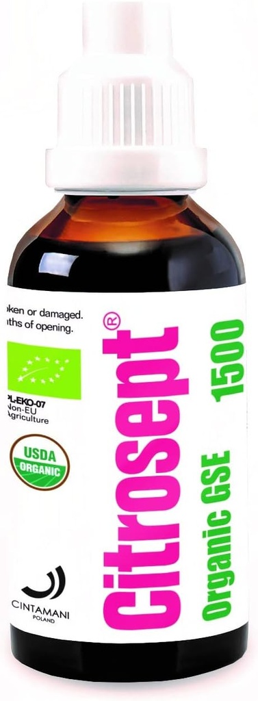 Citrosept Organic GSE, Hogere Kwaliteit Extractieproces voor Purity 