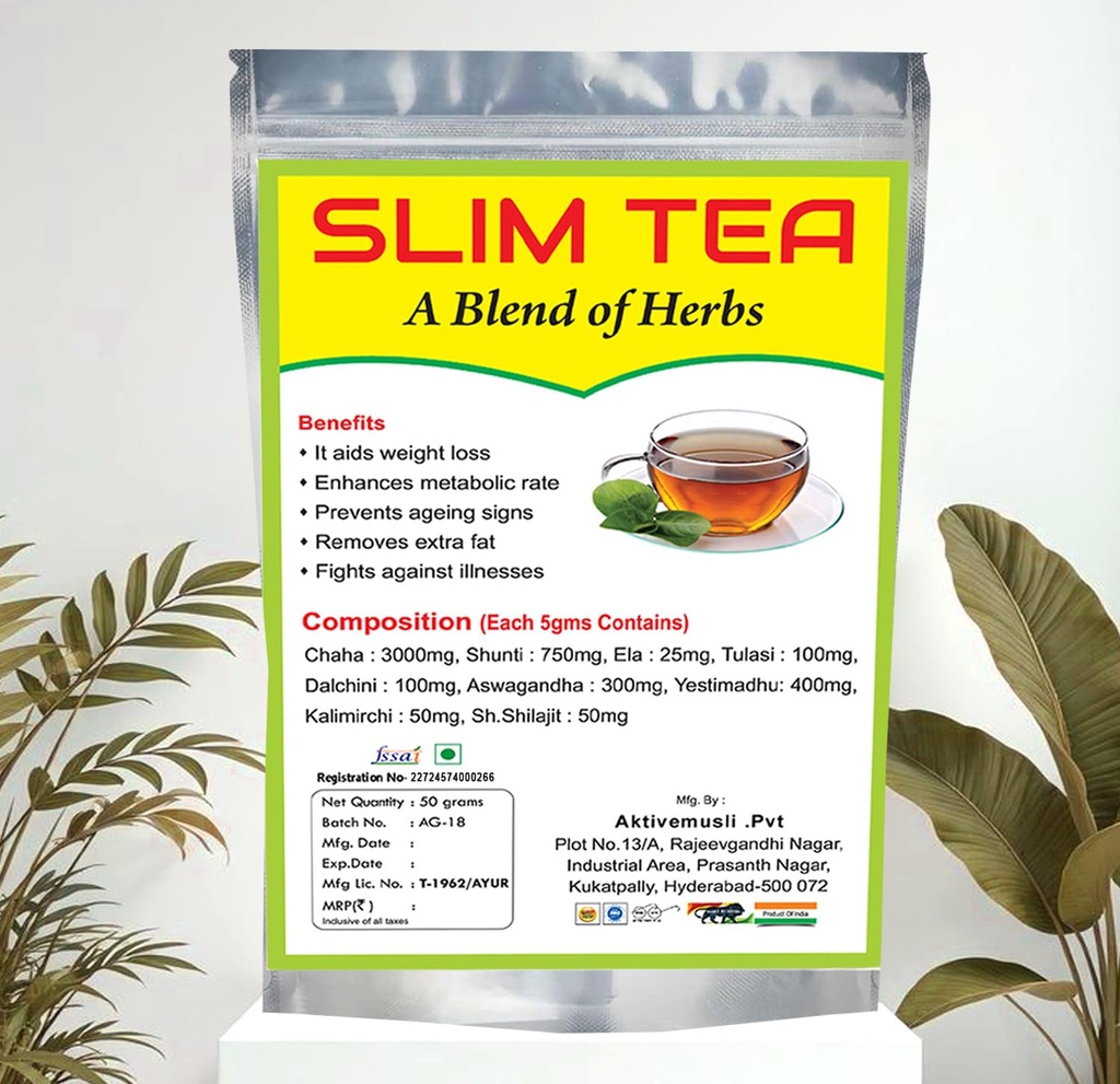 Slim Tea for Weight Management– Langhana Fat Burn Tea with Cinnamon