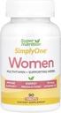 SuperNutrition SimplyOne Multi-Vitamin for Women, High-Potency, One/Day Tablets, 90 Tellen