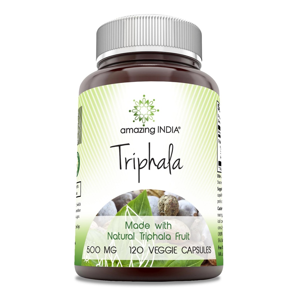 Verbazingwekkend India Natural Triphala Supplement 